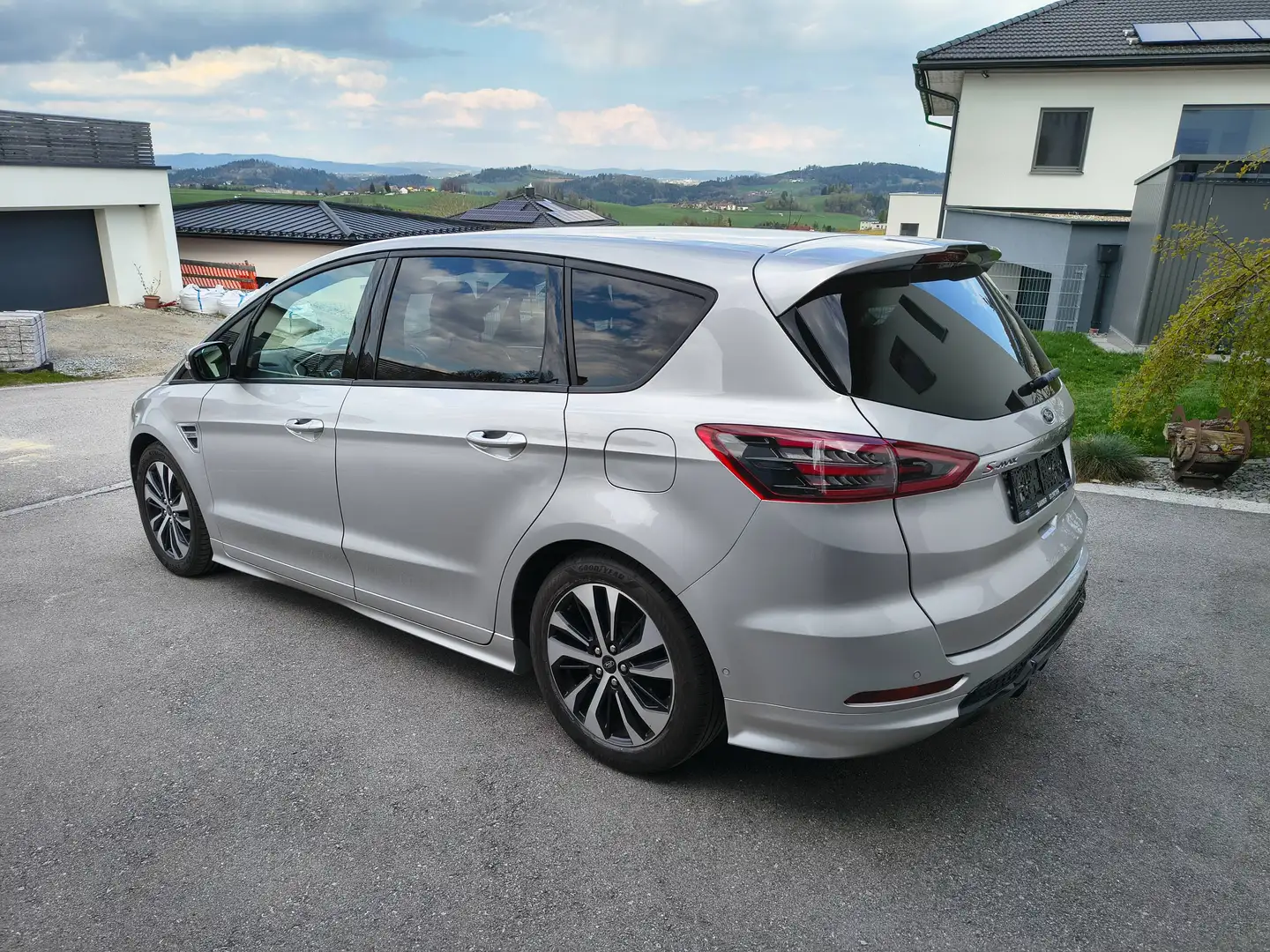 Ford S-Max ST-Line 2.0 EcoBlue LED AHK NAVI KAMERA MEMORYSITZ Silber - 1