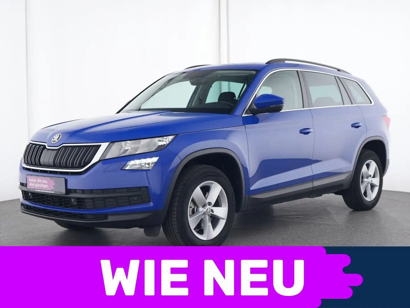 Skoda Kodiaq Ambition PDC|Pano|SHZ|Tempomat|Bluetooth Blau - 1