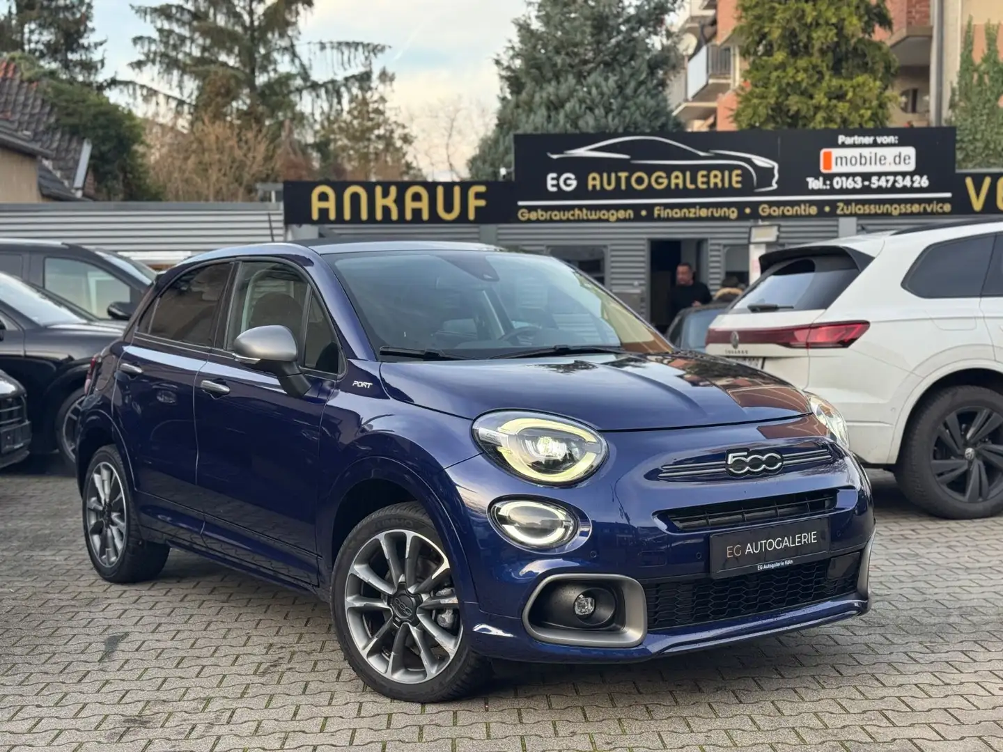 Fiat 500X Dolcevita SPORT*FALTDACH*KAMERA*ACC*NAVI Blau - 2