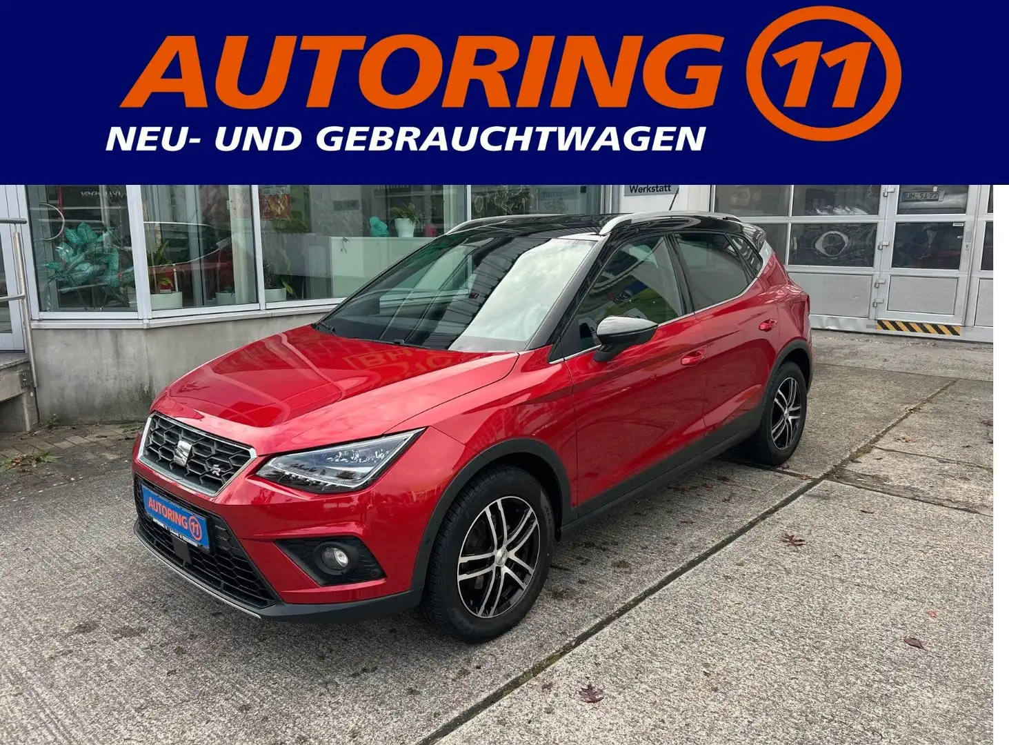 SEAT Arona FR 1.0 TGI LED*NAVI*RÜCKKAMERA*SITZHEIZUNG Rot - 1