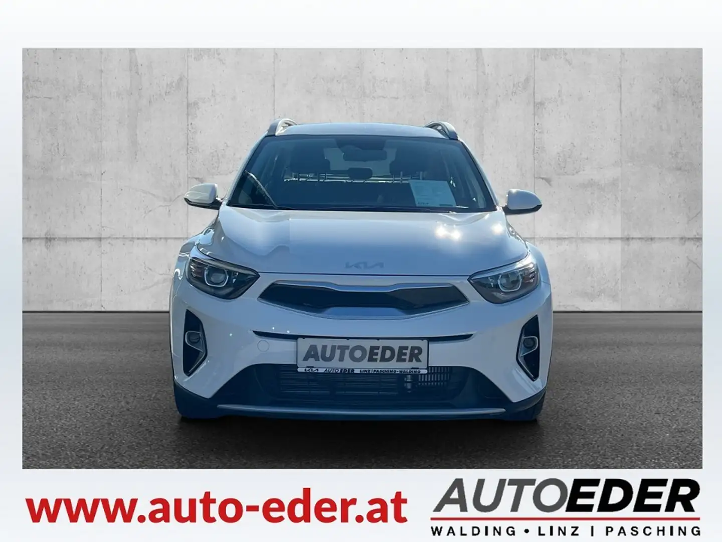 Kia Stonic 1,0 TGDI GPF ISG Silber DCT Aut. Weiß - 2