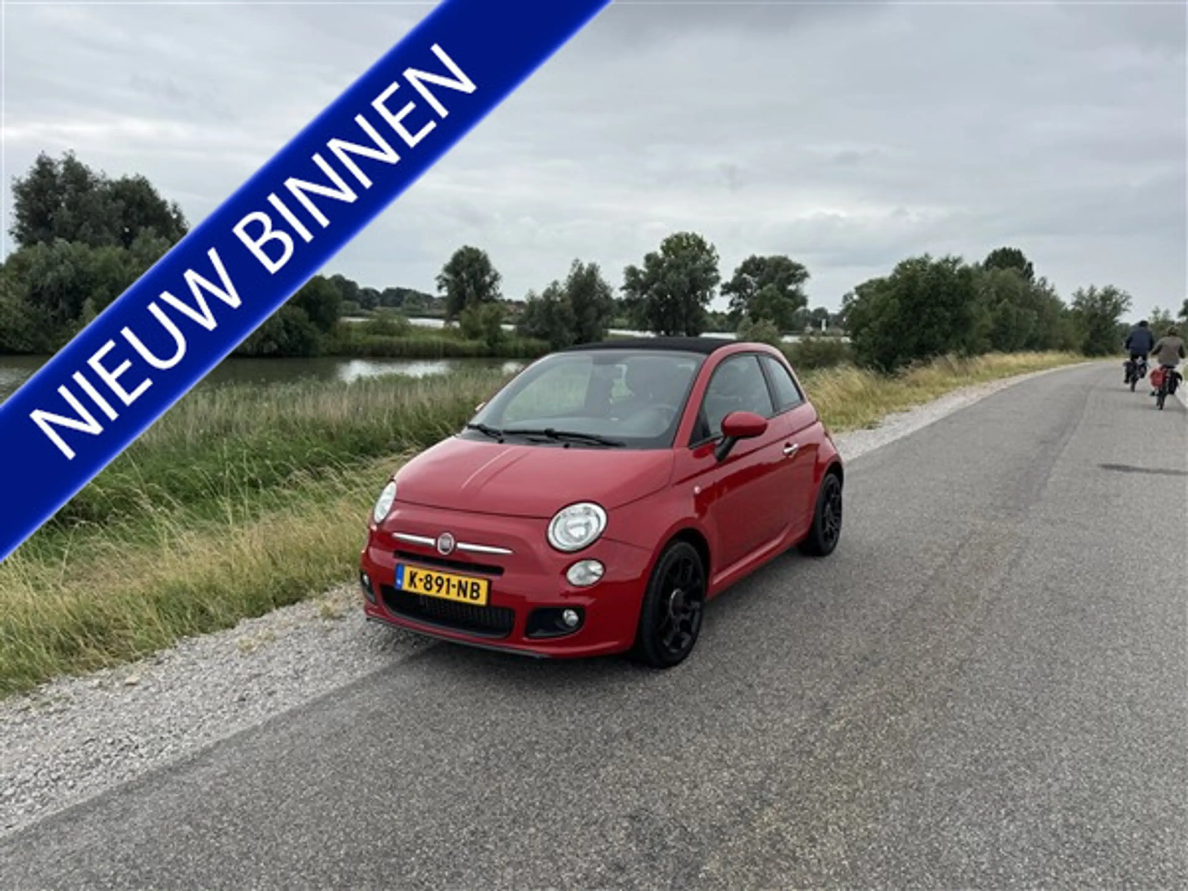 Fiat 500C 0.9 TwinAir Lounge AIRCO.LMV.PDC.ELEC KAP