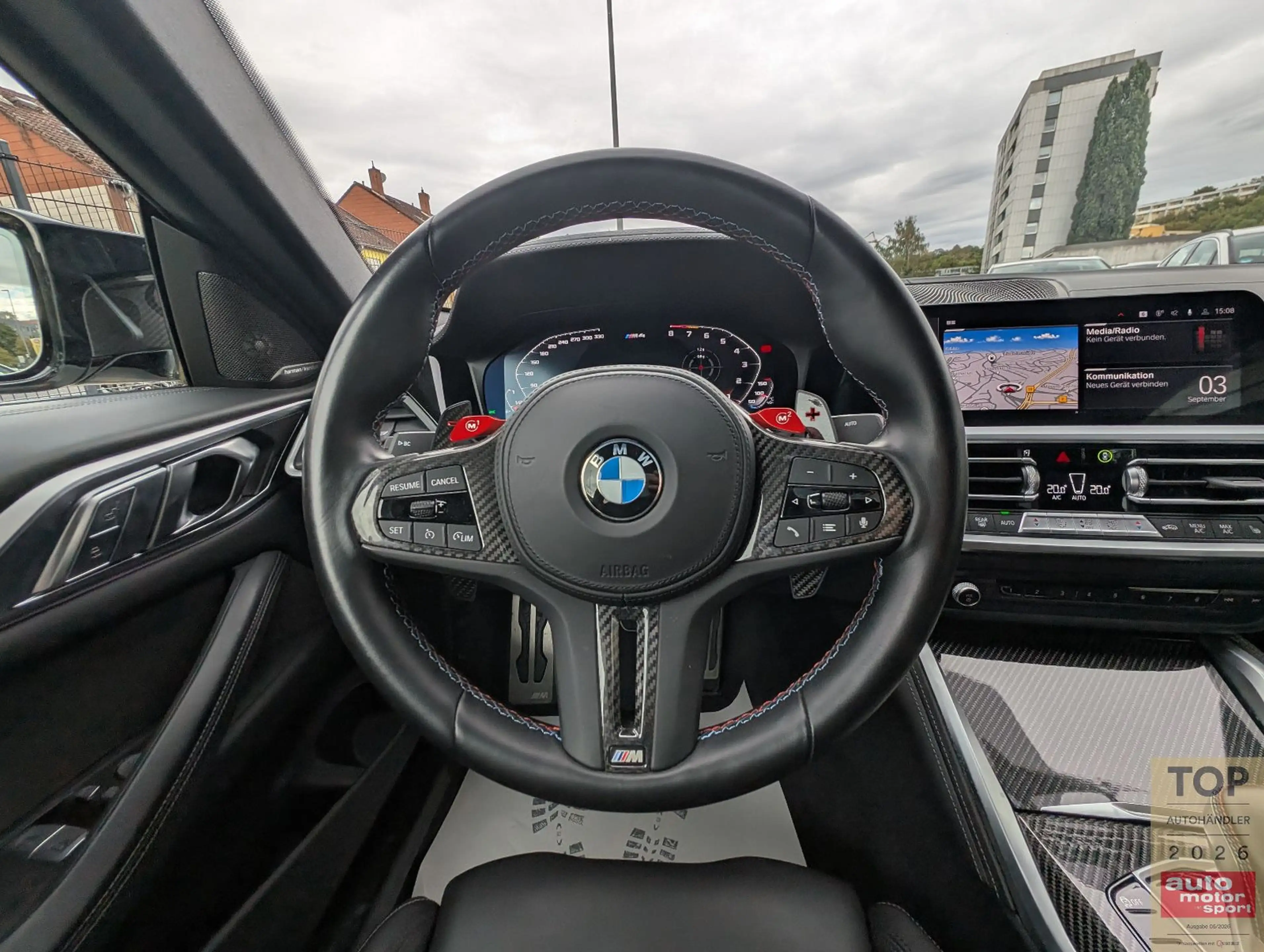 BMW M4 CoupeCompetition*RWD*Laser*HUD*Carbon*DE-KFZ* — photo 20