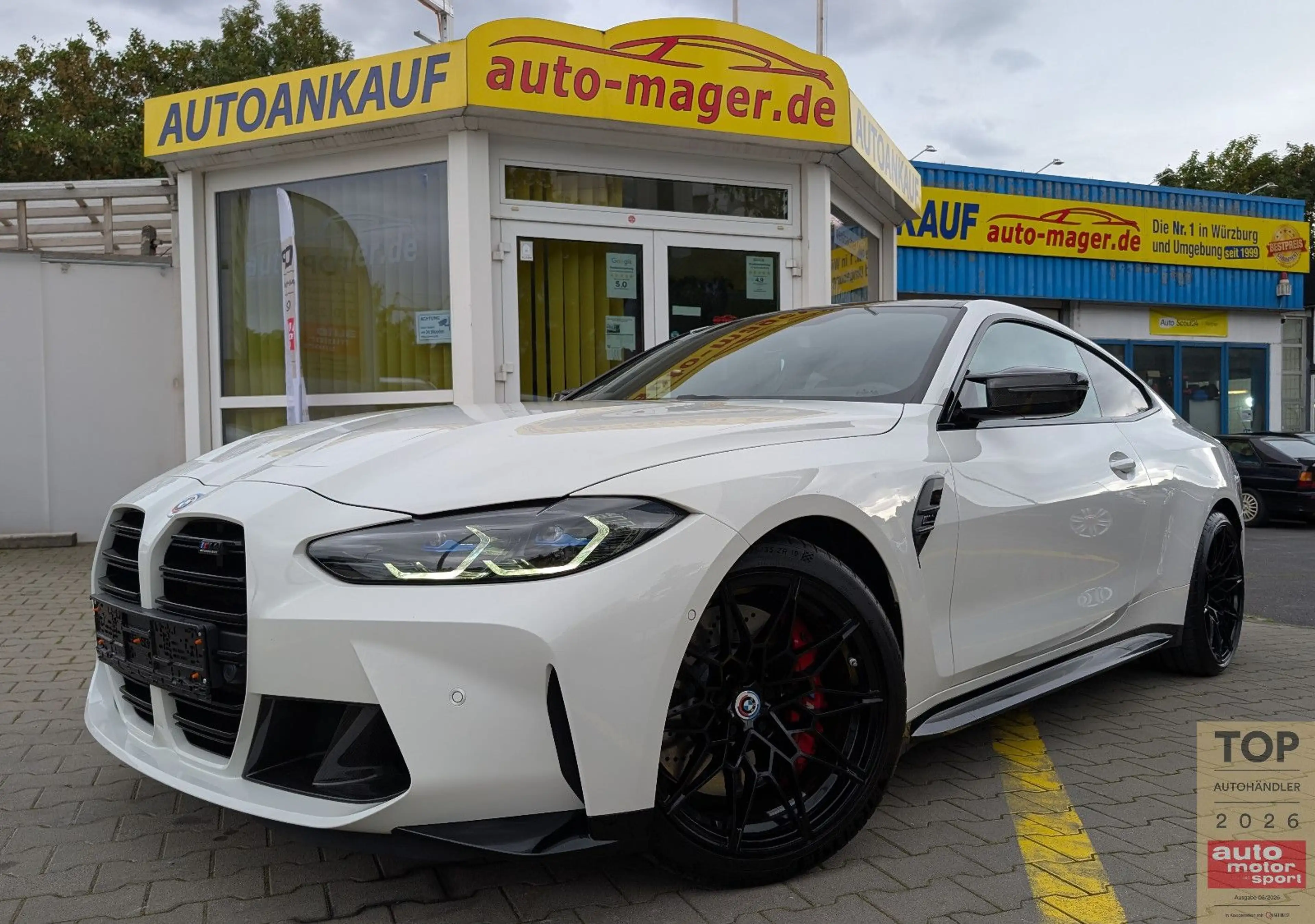 BMW M4 CoupeCompetition*RWD*Laser*HUD*Carbon*DE-KFZ*