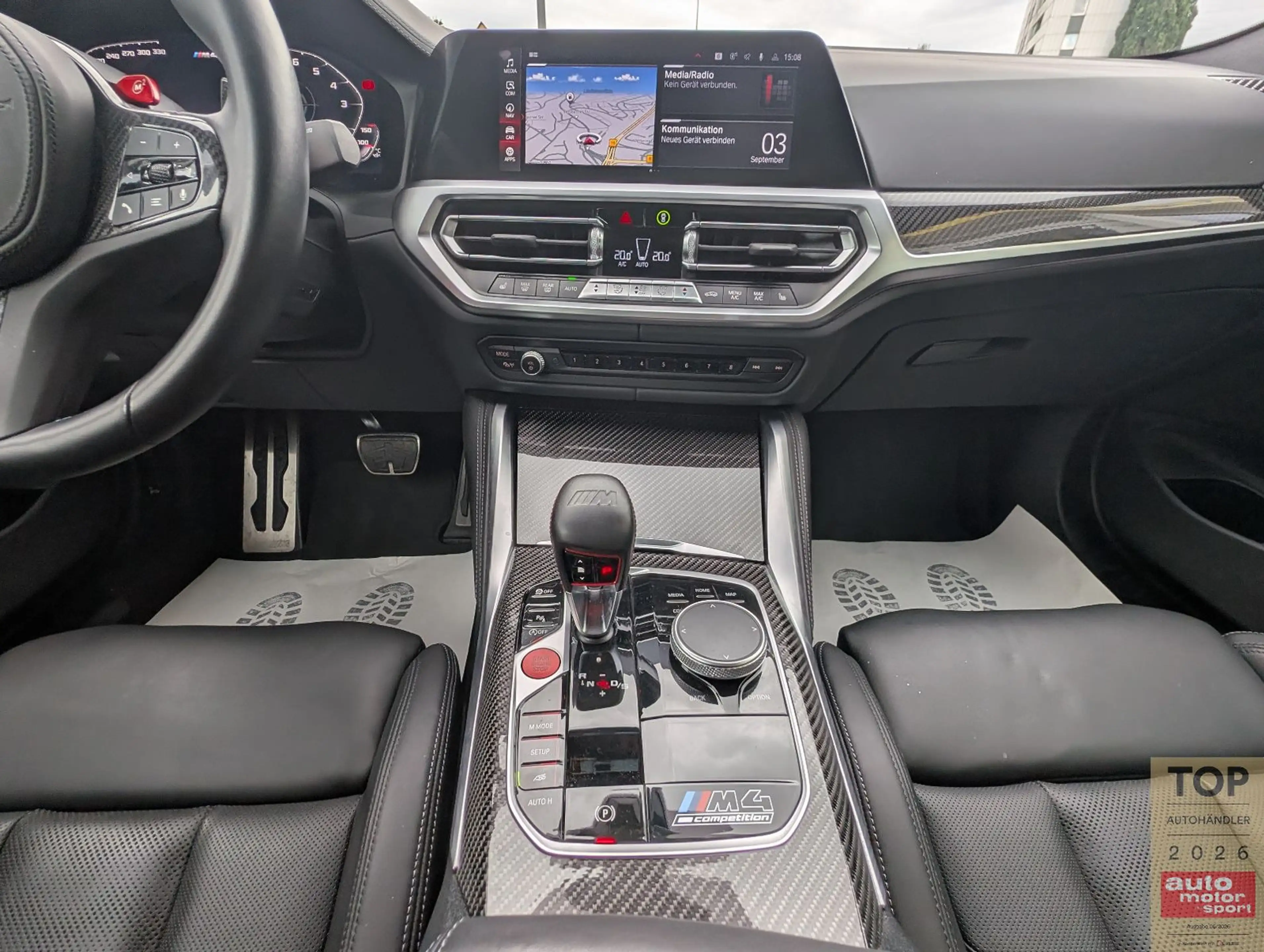BMW M4 CoupeCompetition*RWD*Laser*HUD*Carbon*DE-KFZ* — photo 21
