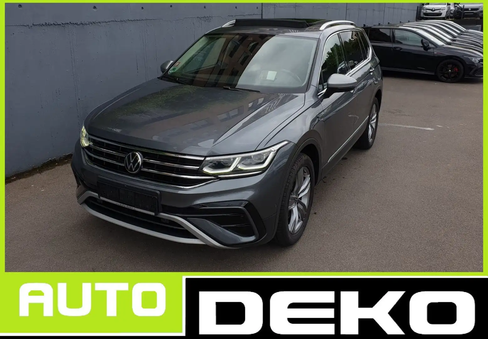 Volkswagen Tiguan Allspace 2.0 TDI DSG 4M Pano/ACC/360°/HUD Gris - 1