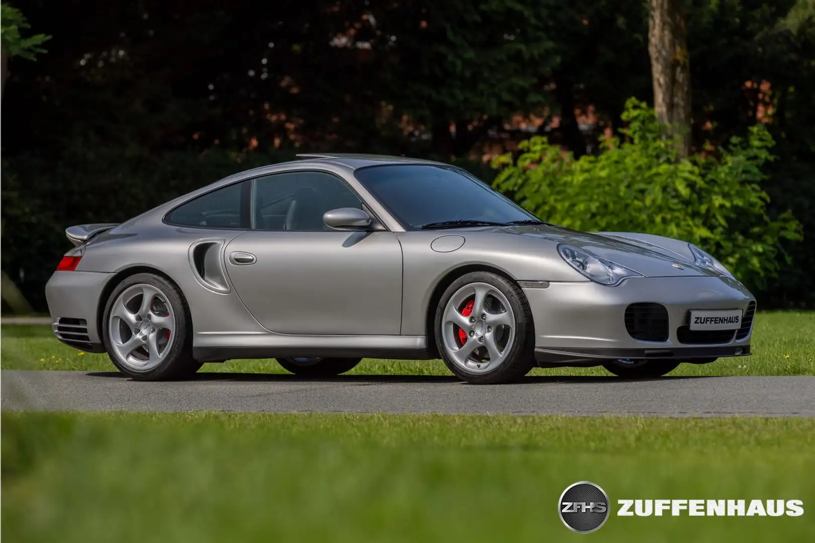 Porsche 996 Turbo Coupé 6-bak 3.6 Coupé Turbo Grijs - 1