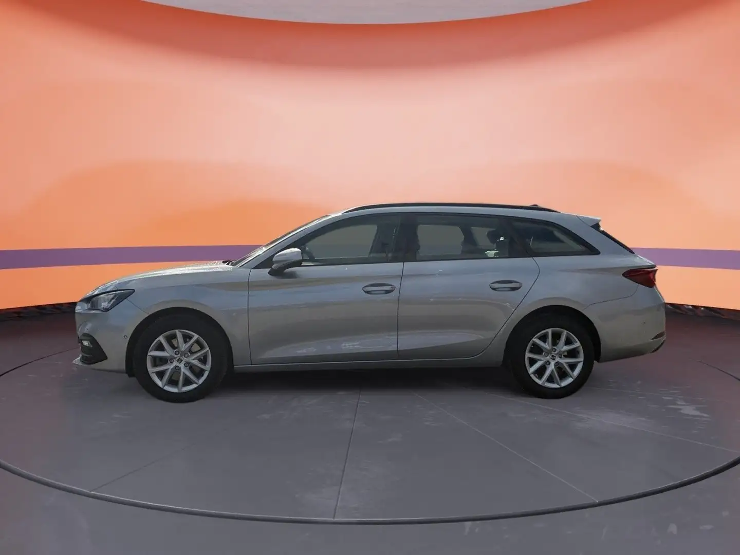 SEAT Leon Sportstourer 2.0 TDI DSG STYLE *NAVI *PARKL Argent - 2