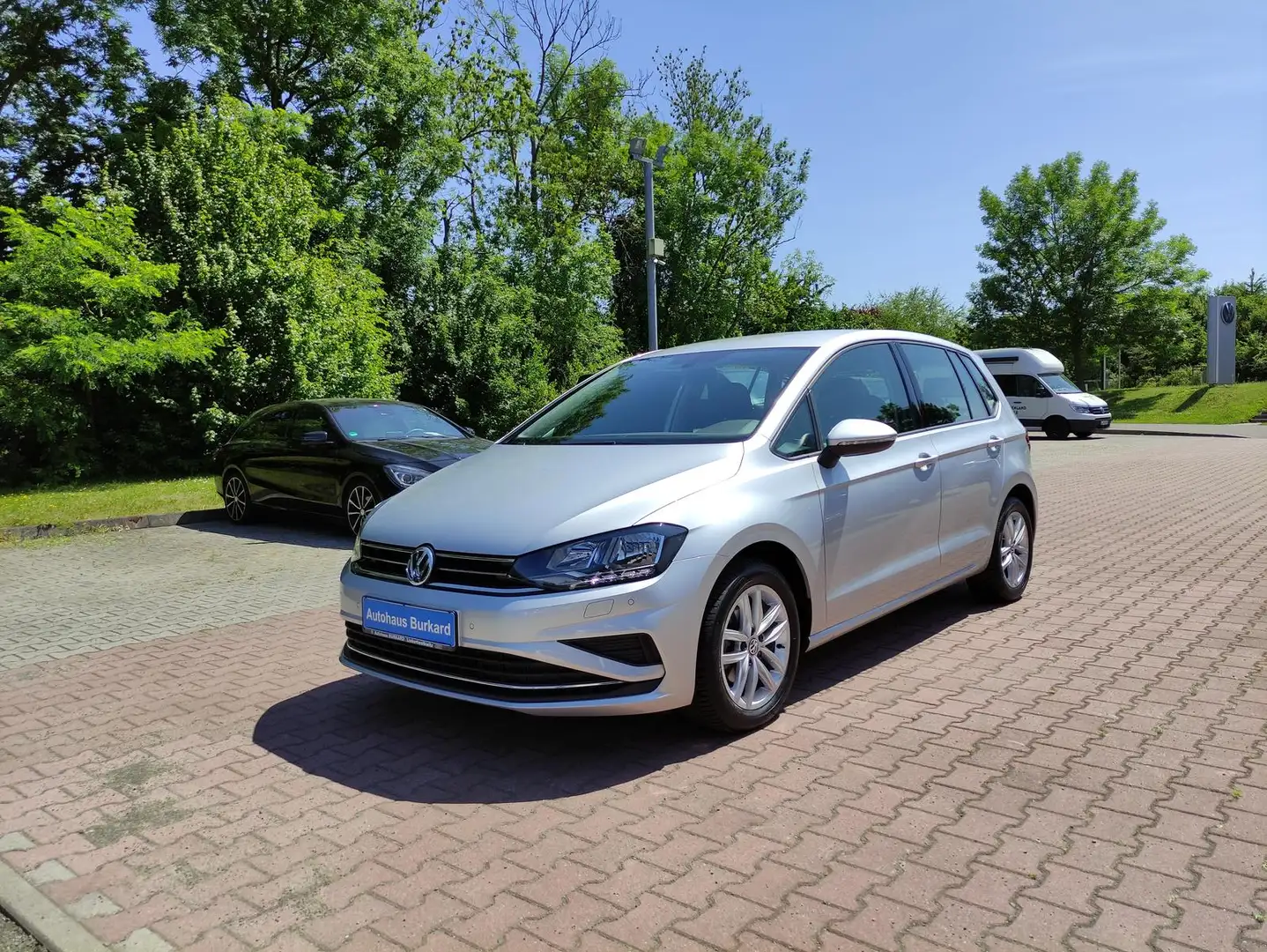 Volkswagen Golf Sportsvan Golf Comfortline 1.0 TSI+116Ps+AppCon.+PDC+Klima Argent - 1