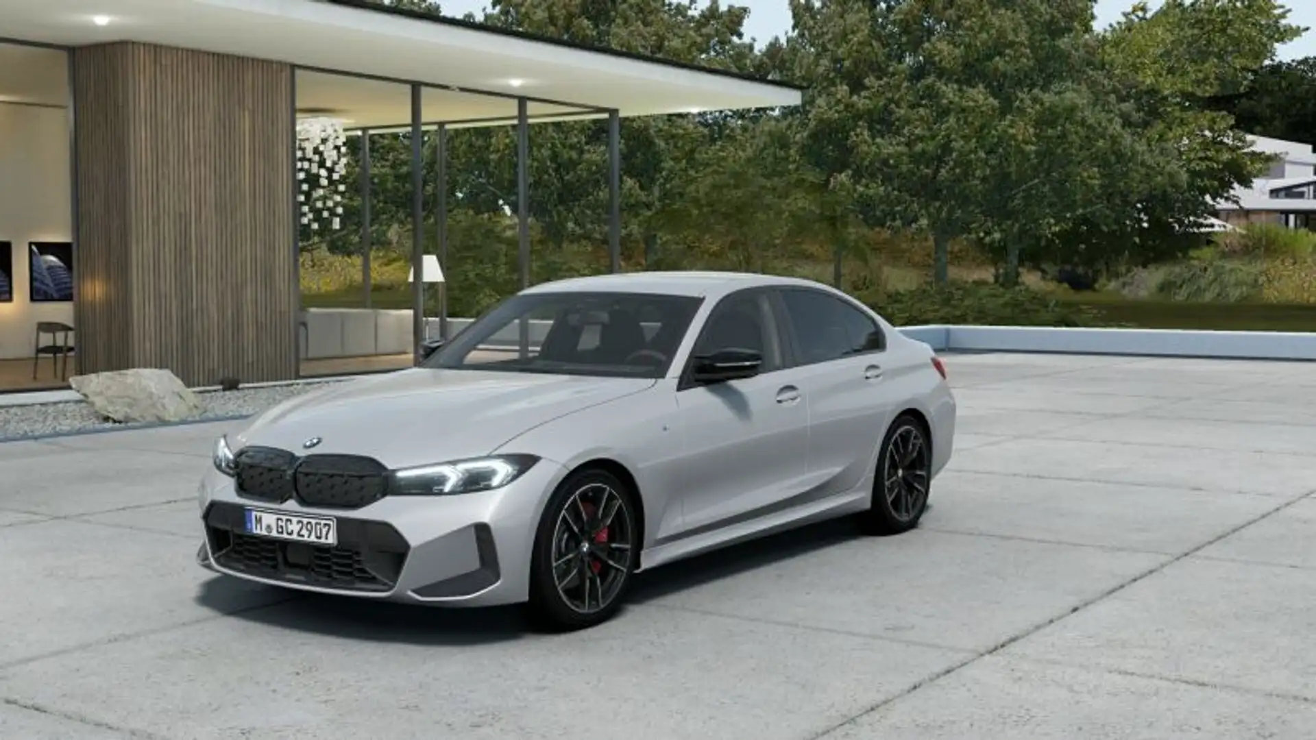 BMW 340 Mi xDrive Limousine Grau - 2