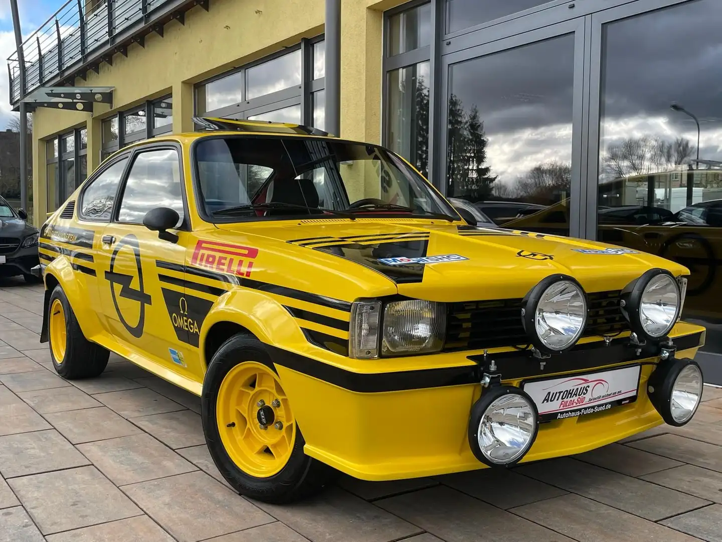 Opel Kadett C Coupé Rallye Replica°Rallye Design° Жовтий - 1