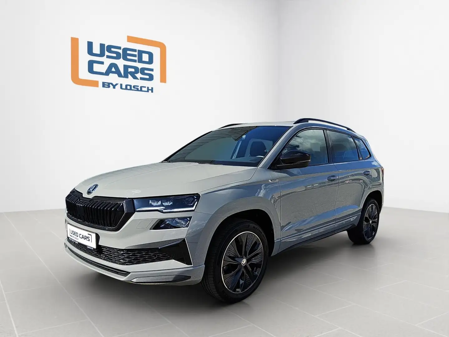 Skoda Karoq Sportline+DSG+Pano+AHK Gris - 1