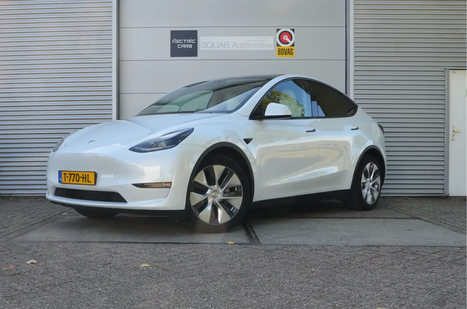 Tesla Model Y Long Range AWD 75 kWh AutoPilot, Trekhaak (max 1.6 Blanc - 1