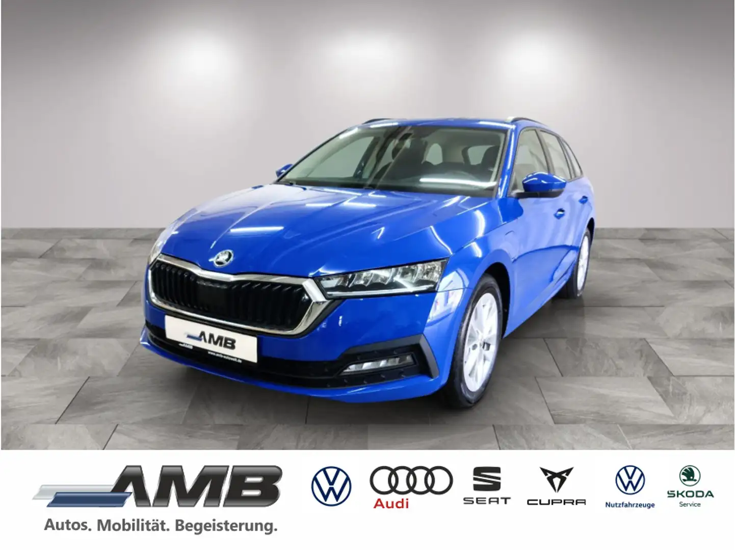 Skoda Octavia Combi Ambition 1.4 TSI iV LED/vC/Sitzhzg Blau - 1