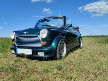 Oldtimer Mini Cooper 1.3i Lamm Cabrio - JETZT - mit dem Kult-Cabrio in den Frühling und Sommer starten!