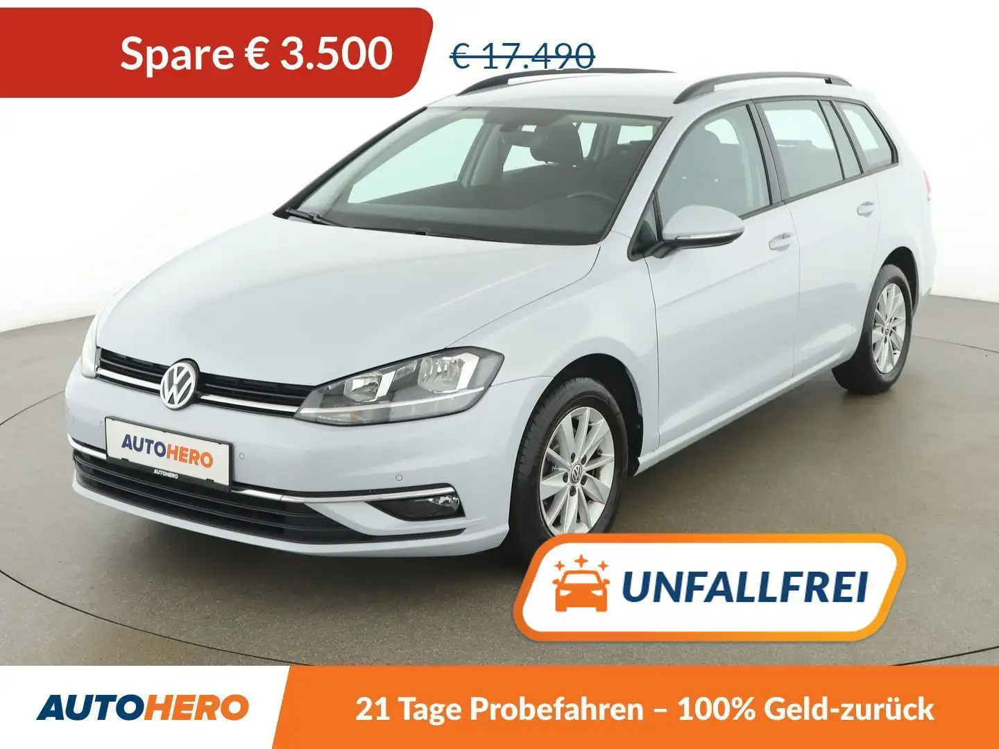 Volkswagen Golf 1.0 TSI Comfortline BlueMotion Aut. *TEMPO*PDC* Weiß - 1