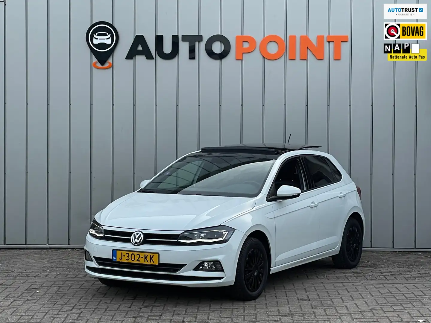 Volkswagen Polo 1.0 TSI Highline LEER PANO CAMERA CLIMA Blanc - 1