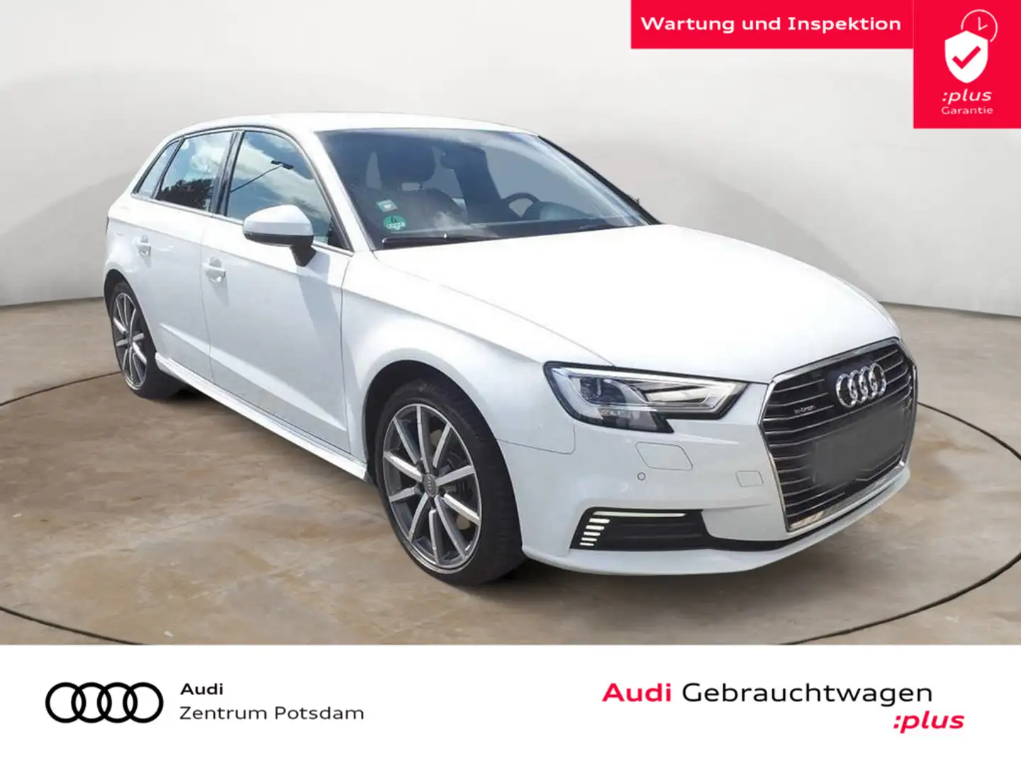 Audi A3 Sportback 1.4TFSI e-tron S line LED NAVI Blanco - 1