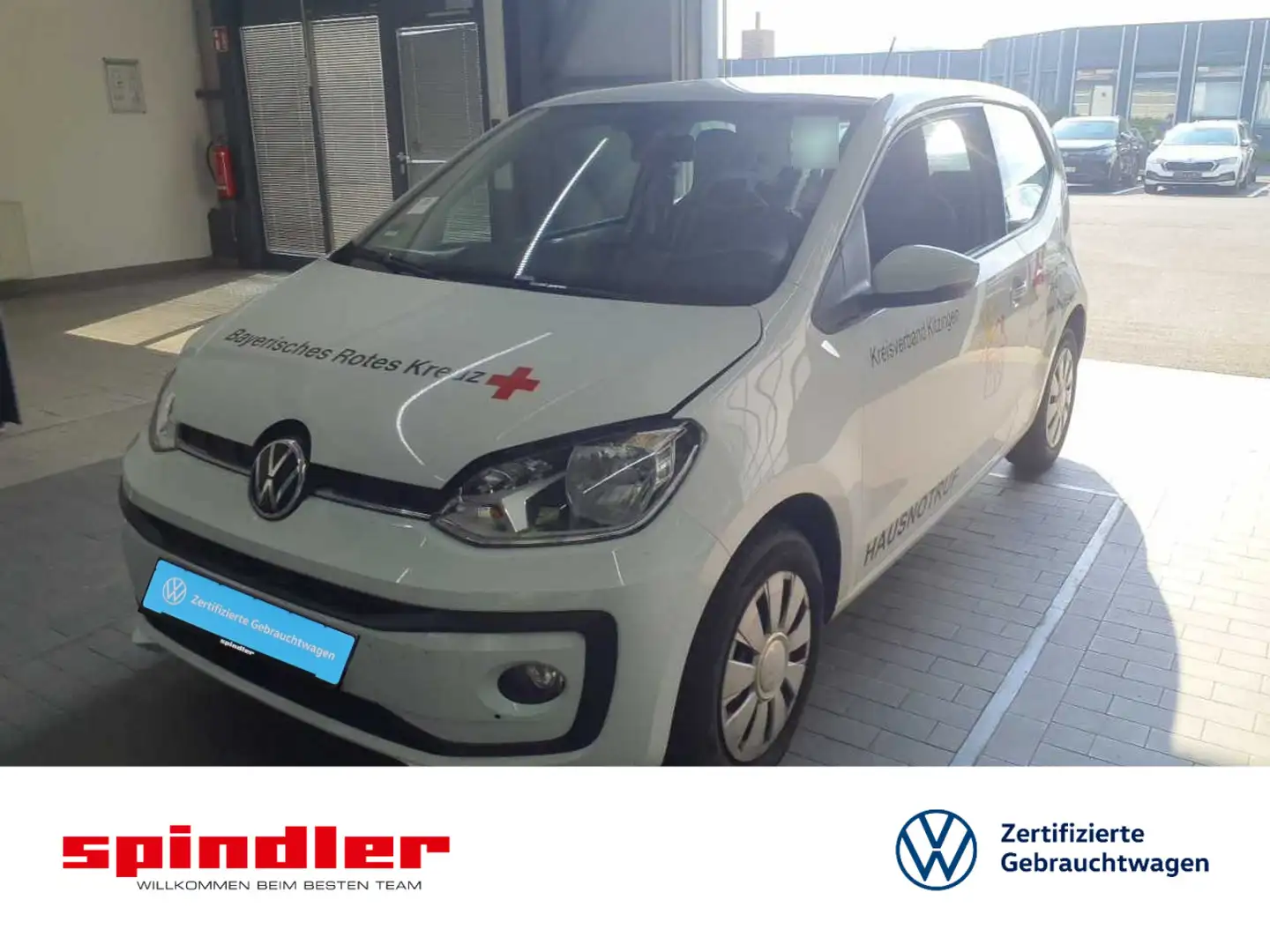 Volkswagen up! move 1.0 TSI / SHZ, DAB+, Klima, WeConnectGo Weiß - 1