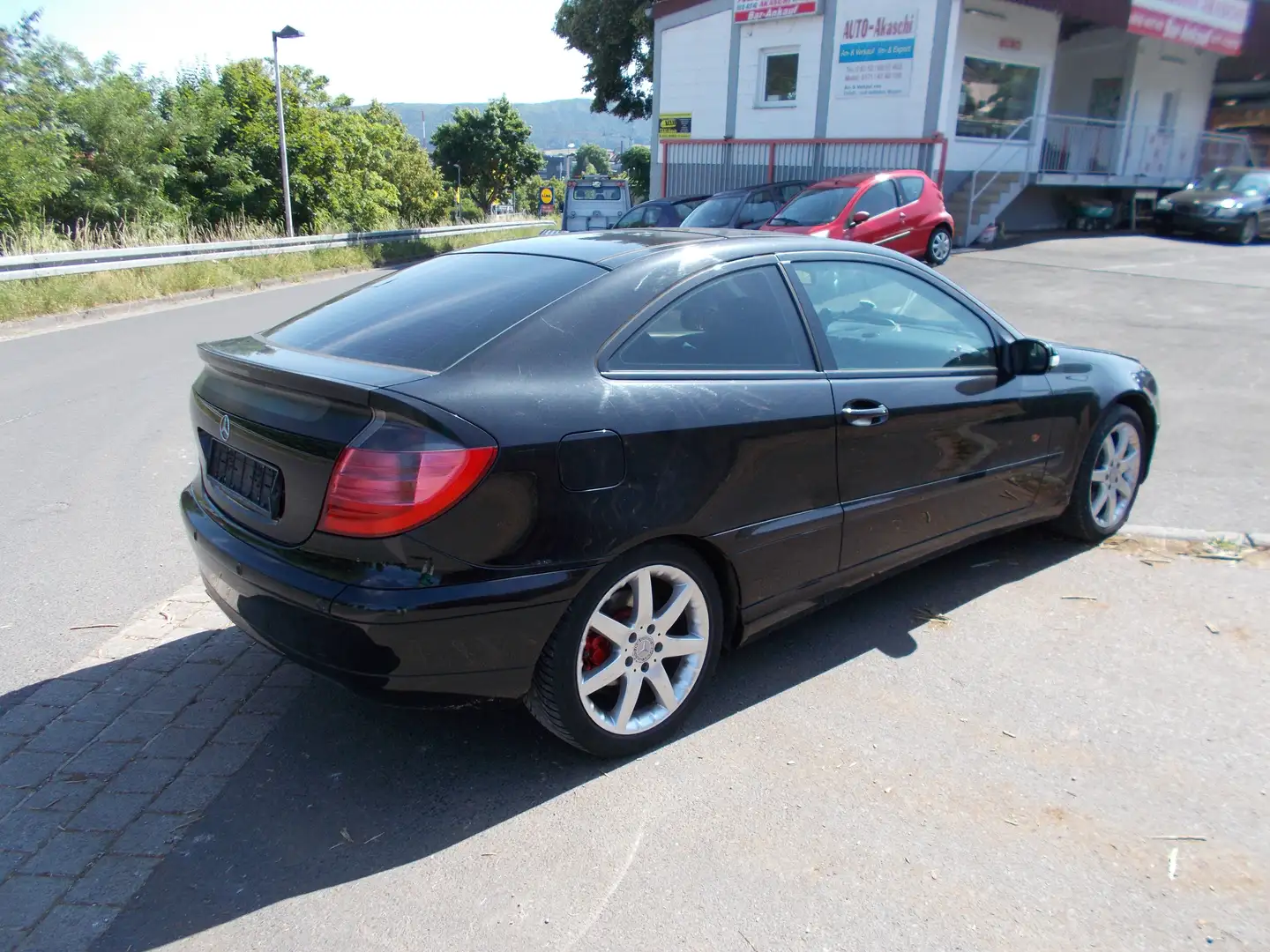 Mercedes-Benz C 200 Kompressor Sportcoupe, Tüv 8 2026,, Nero - 1