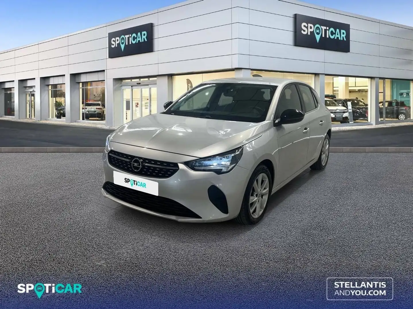 Opel Corsa 1.2T XHL S/S Elegance 100 Gris - 1