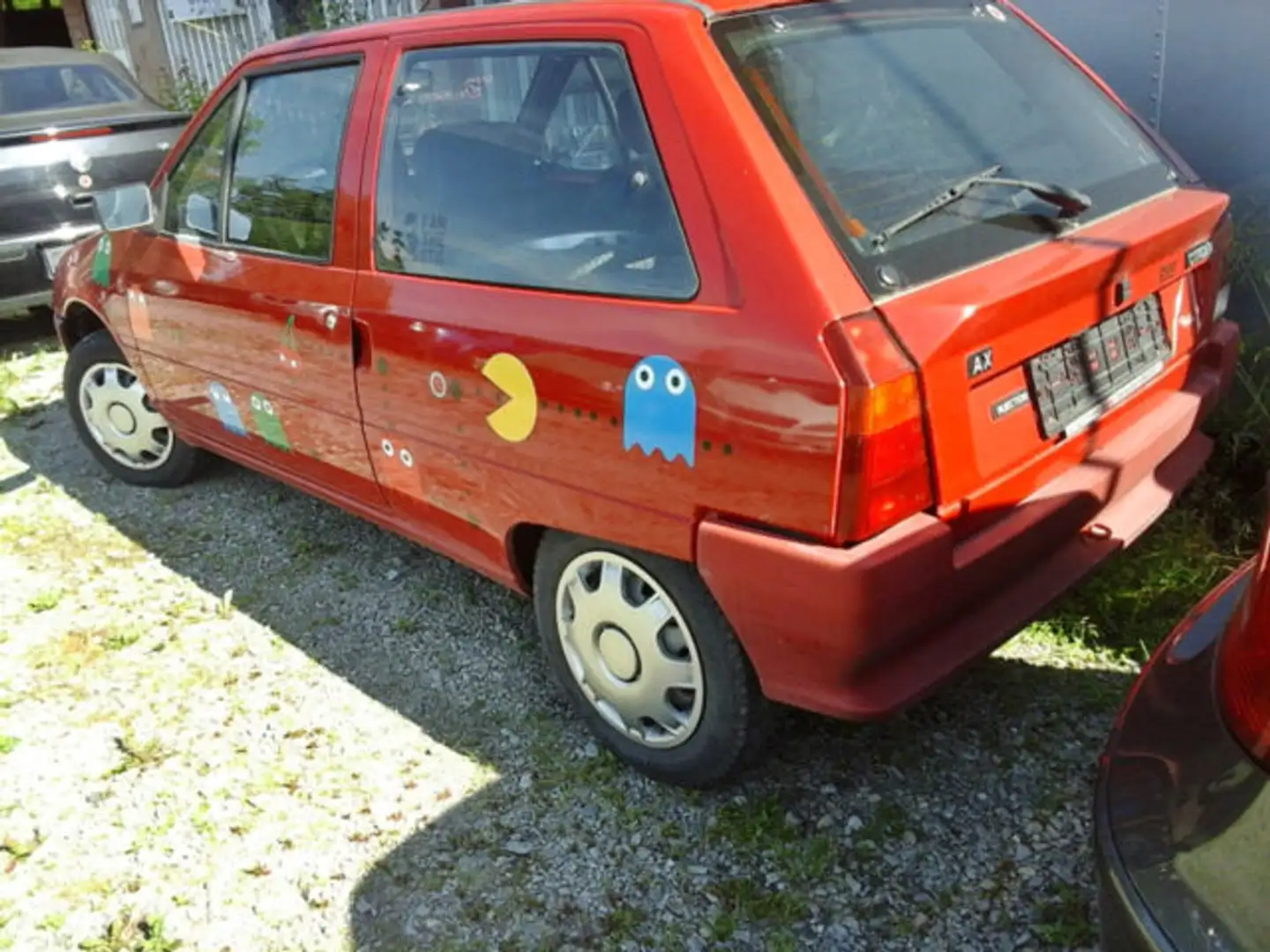 Citroen AX 1.2 Plaisir/ mit erst 84 tkm/ 5Gg+NAVI+RCD+Glas-SD Roşu - 2