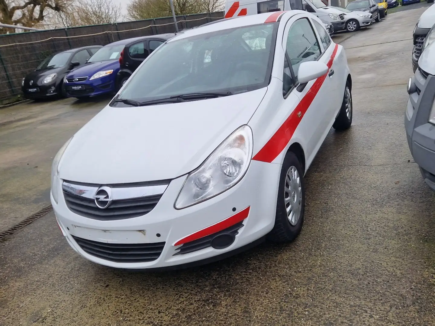 Opel Corsa 1.3 CDTi Enjoy DPF😏 Lichte vrachTWAGEN Weiß - 1