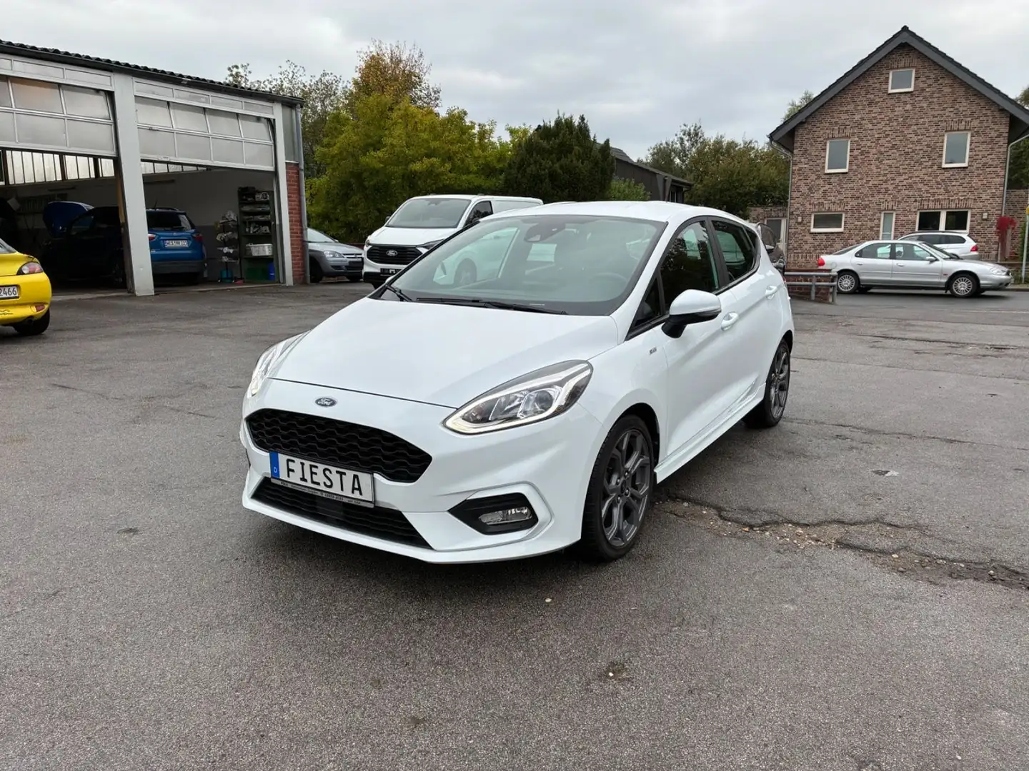 Ford Fiesta "ST-Line" /LED/17Zoll/PP h./SHZ Blanc - 2