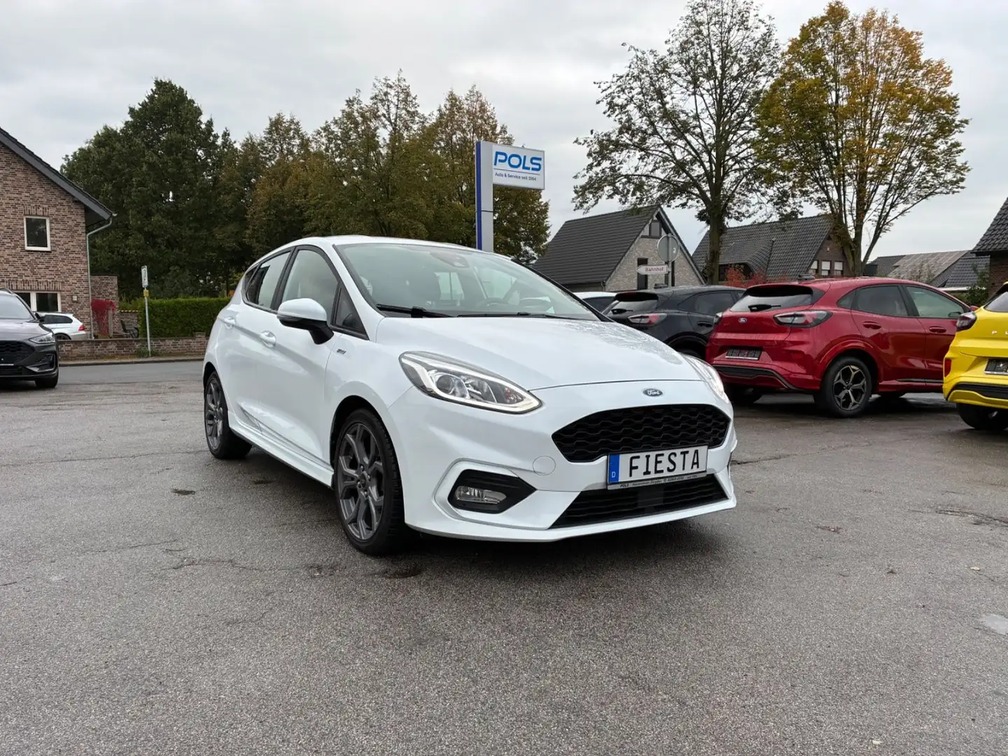 Ford Fiesta "ST-Line" /LED/17Zoll/PP h./SHZ Blanc - 1