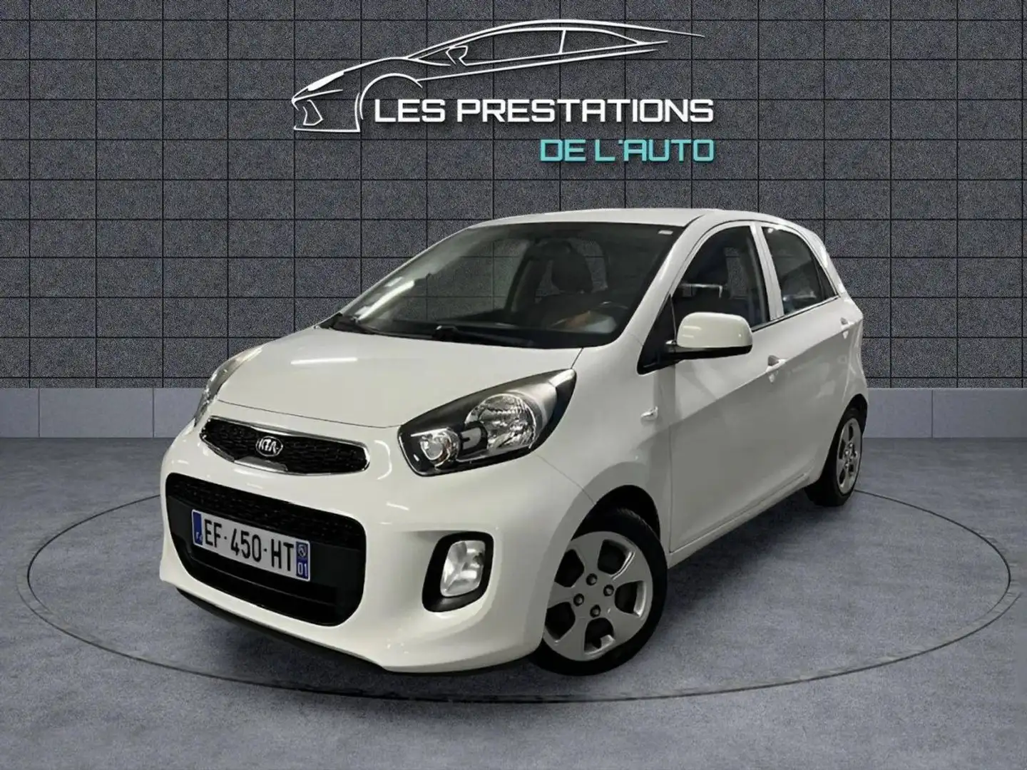 Kia Picanto II 1.0 66ch Active 5p Blanc - 1