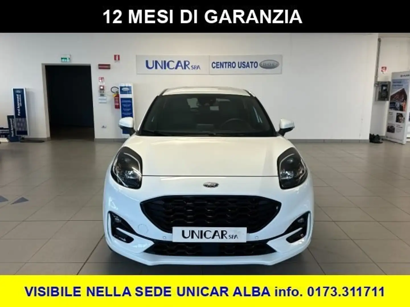 Ford Puma 1.000 BENZINA HYBRID 125 CV ST-LINE X Weiß - 2