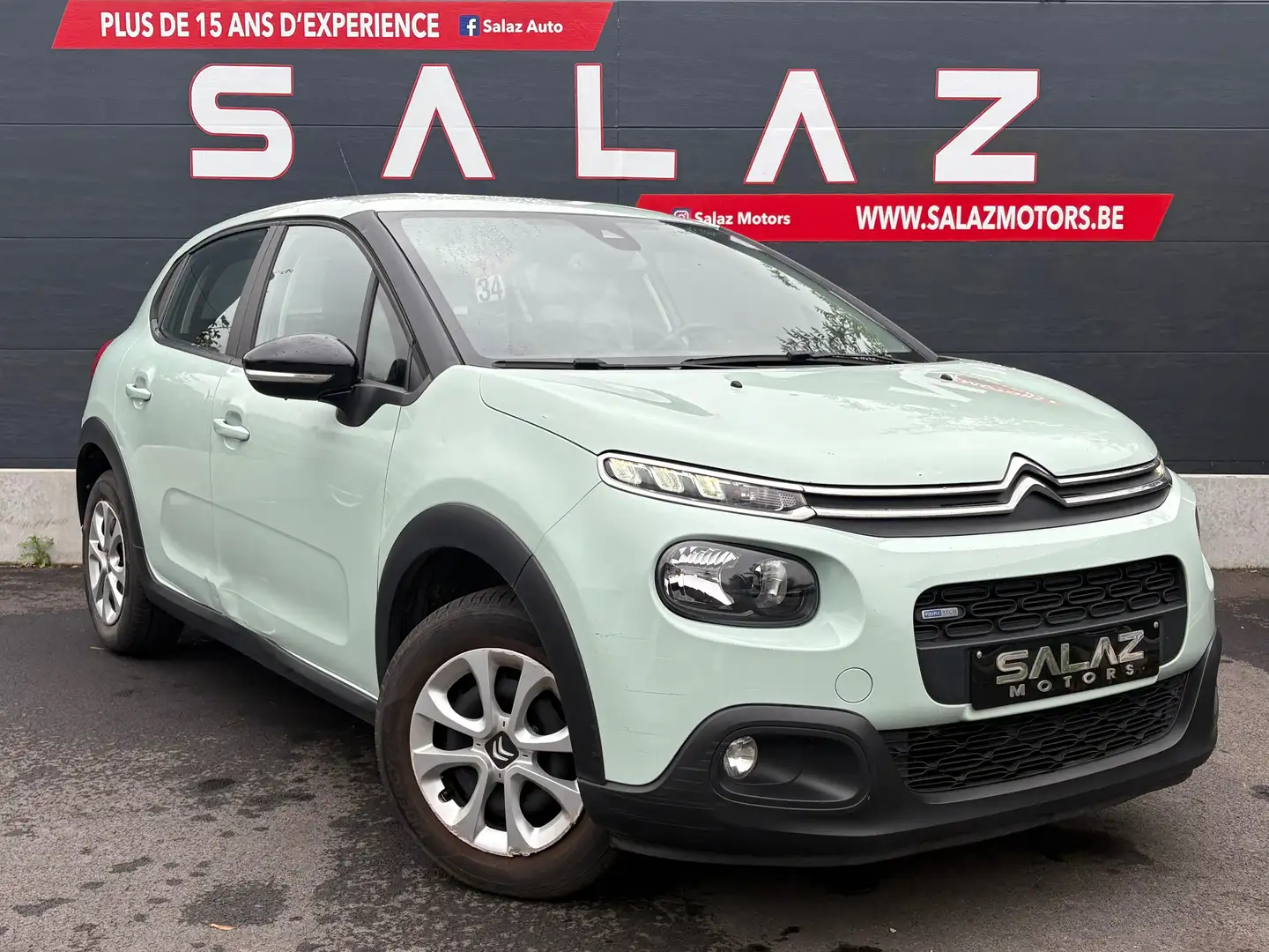 Citroen C3 C3 1.2i PureTech Feel/MARCHAND/EXPORT / ROULEBIEN Vert - 1