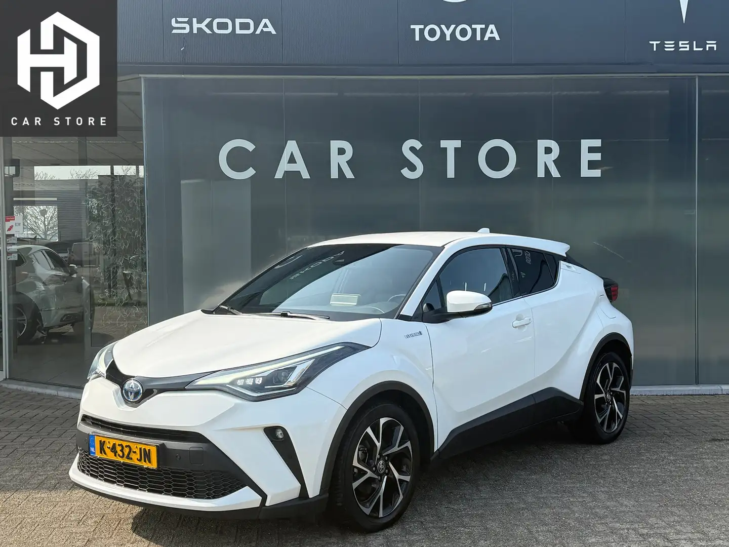 Toyota C-HR 1.8 Hybrid First Edition JBL|Navi|Afn Trekhaak|Sto Weiß - 1