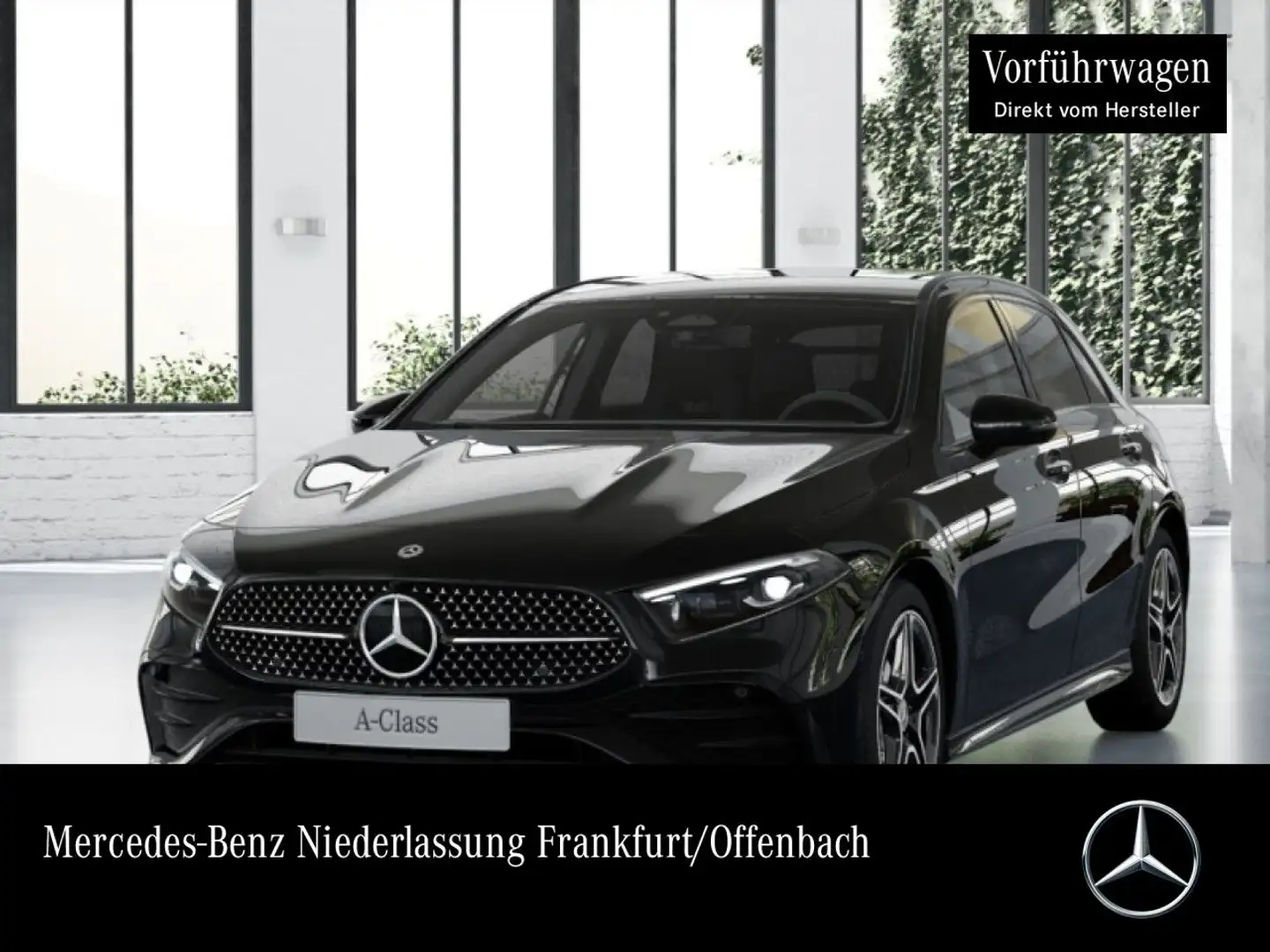 Mercedes-Benz A 200 AMG+NIGHT+MULTIBEAM+KAMERA+KEYLESS+7G Negro - 1