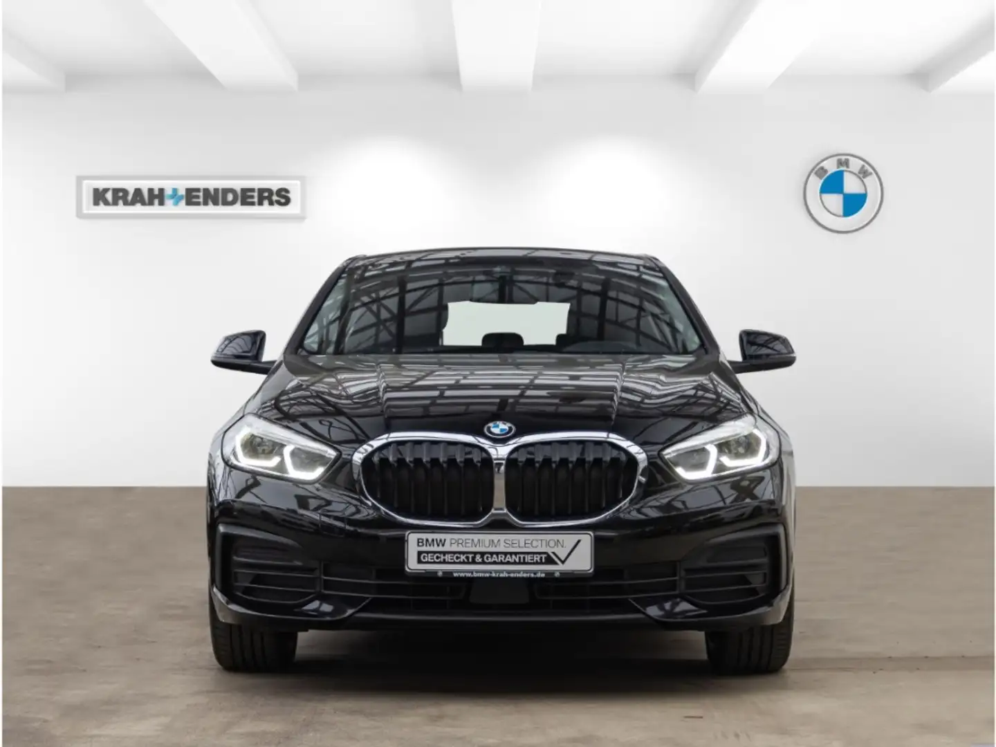 BMW 118 i+Navi+DAB+LED+Temp+Kollisionswarner+PDCv+h Noir - 2