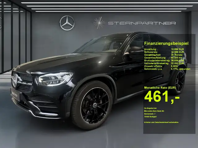Mercedes-Benz GLC 220 d 4M AMG+Night+Mem+360°+Burm+AHK+Distr+