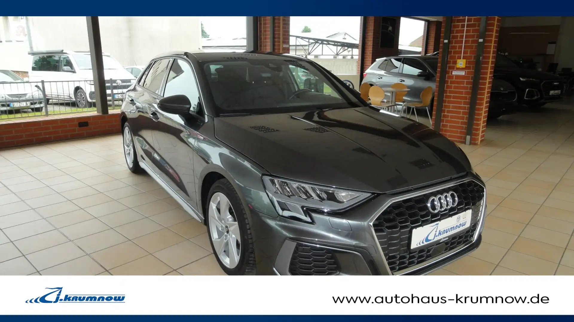 Audi A3 A3 Sportback 35 TFSI s line S tronic Navi Plus Grau - 1