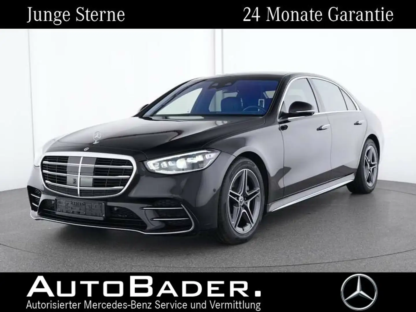 Mercedes-Benz S 450 S 450 4M L AMG DigiL PSD HALenk FondEnt NP176T€ Noir - 1