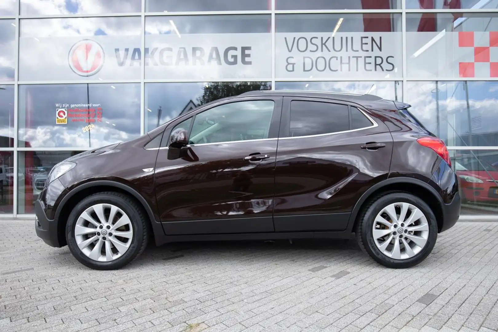 Opel Mokka 1.4 Turbo Cosmo | Lederen bekleding | Schuifkantel Bruin - 2