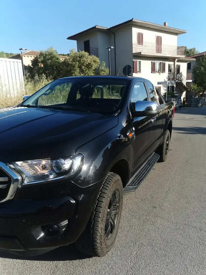 Ford Ranger SUPERCAB XLT 2.0TDCI 170CV 4P (Y3EA) Чорний - 2
