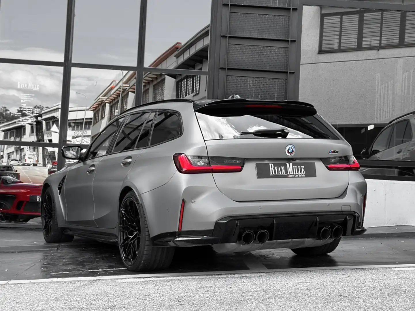 BMW M3 Competition Touring MxDrive Gris - 2