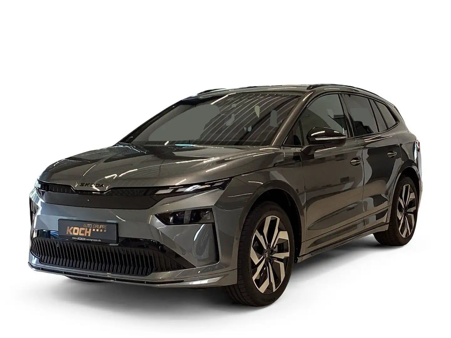 Skoda Enyaq 85 Sportline *NAVI*MATRIX-LED*360°KAM*AHK* Grau - 2