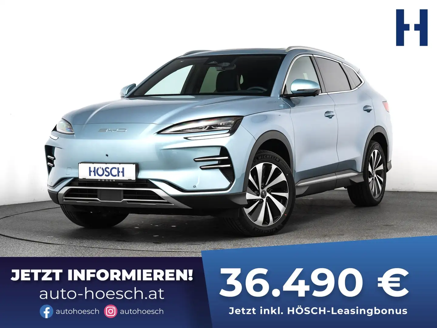 BYD Seal U COMFORT 71,8 kWh PANO LEDER TAGESZULASSUNG Blau - 1