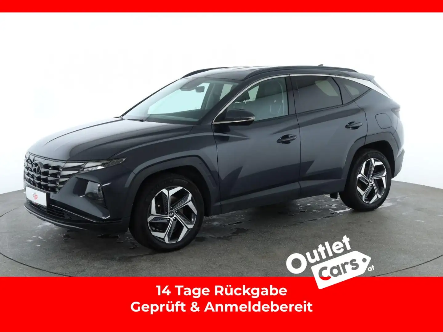 Hyundai TUCSON 1.6 T-GDI Trend CARPLAY+LED+NAV+VIRTUAL Grau - 1