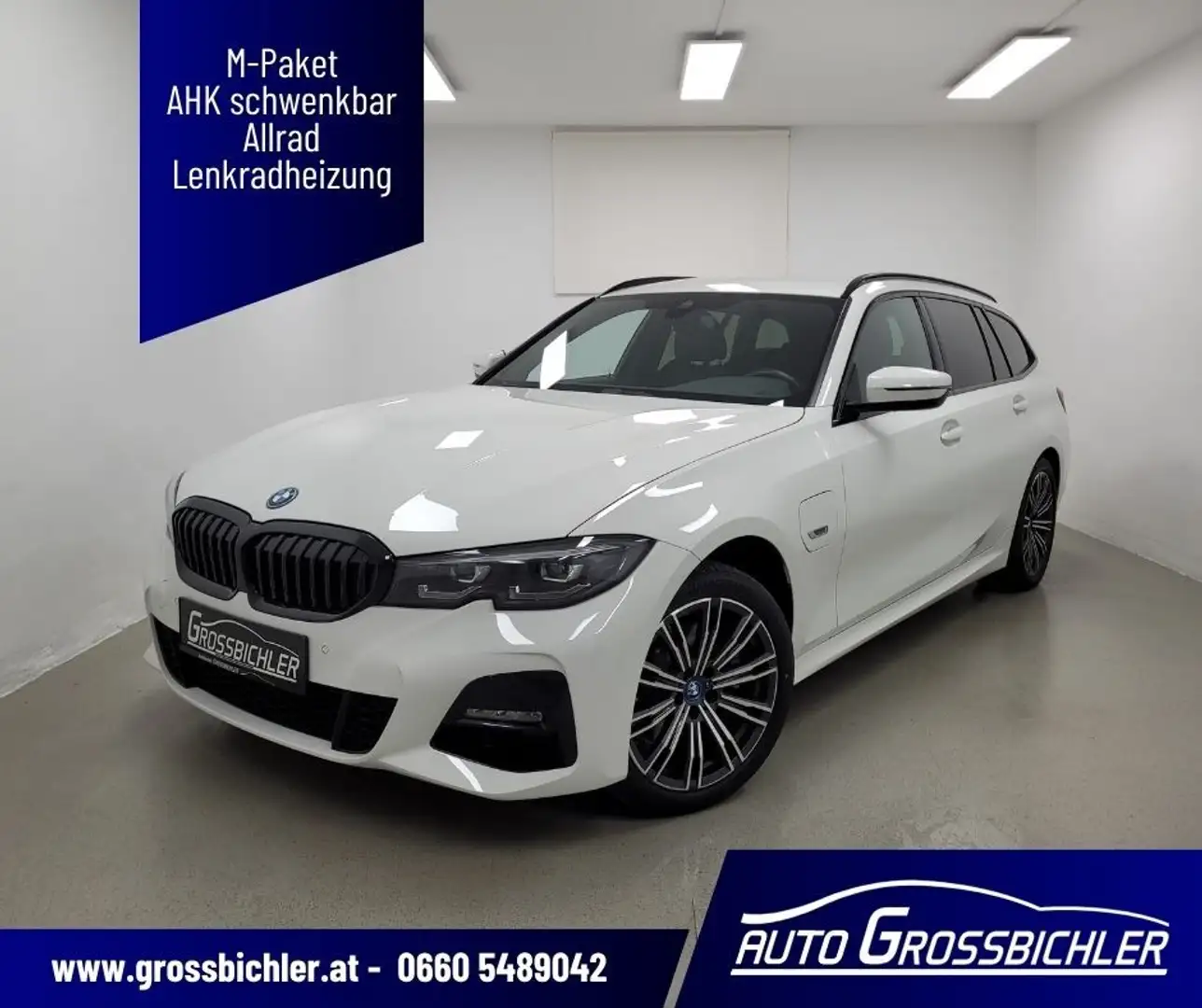 BMW 320 e PHEV xDrive Touring Aut. M-Paket, AHK schwenk... Weiß - 1