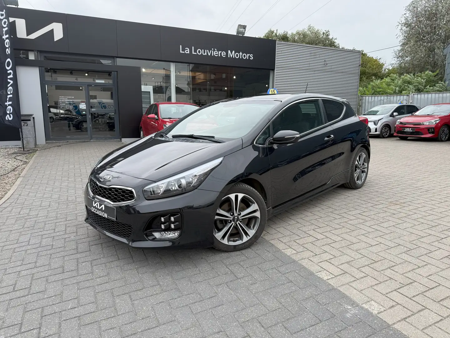 Kia ProCeed / pro_cee'd Pro_Cee'd 1.0 T GT Line ISG**NAVI**CLIM**GARANTIE Zwart - 1