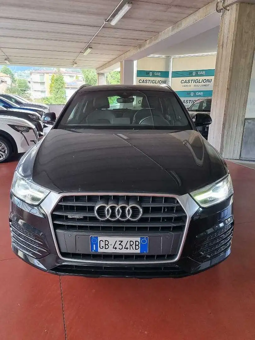 Audi Q3 2.0 TDI 184 CV quattro S tronic S line Edition Schwarz - 1