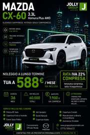 3.3L e-SKYACTIV MHEV Homura Plus Auto Offerta Noleggio a lungo termine