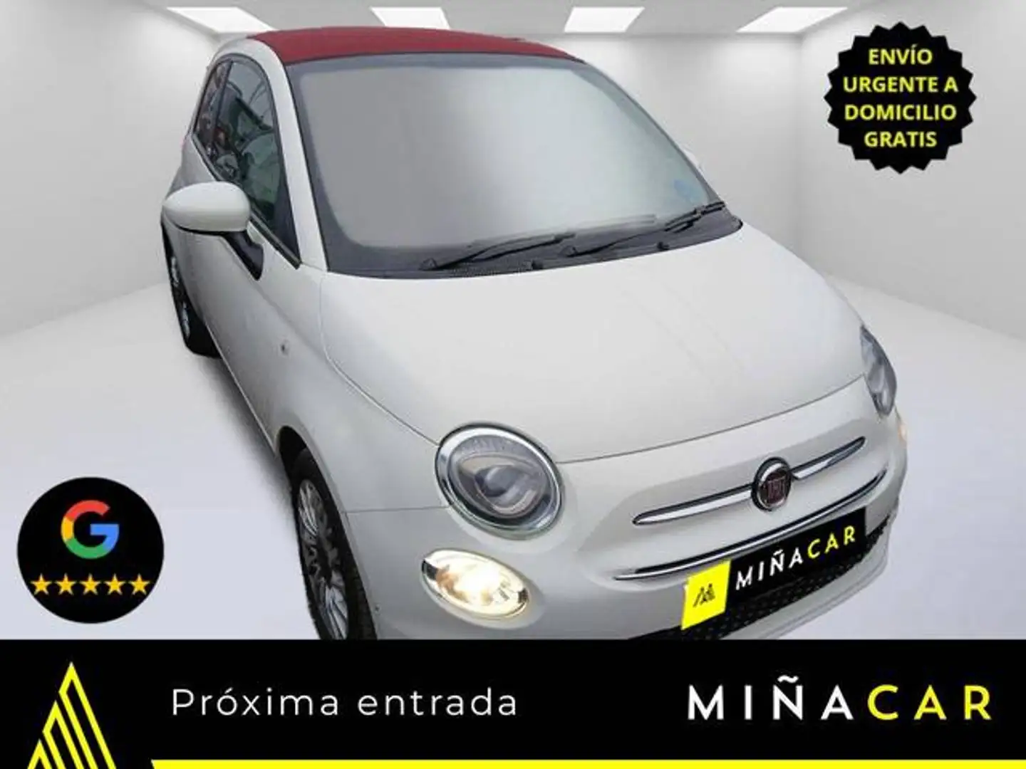 Fiat 500C 1.0 GSE Lounge Blanco - 1