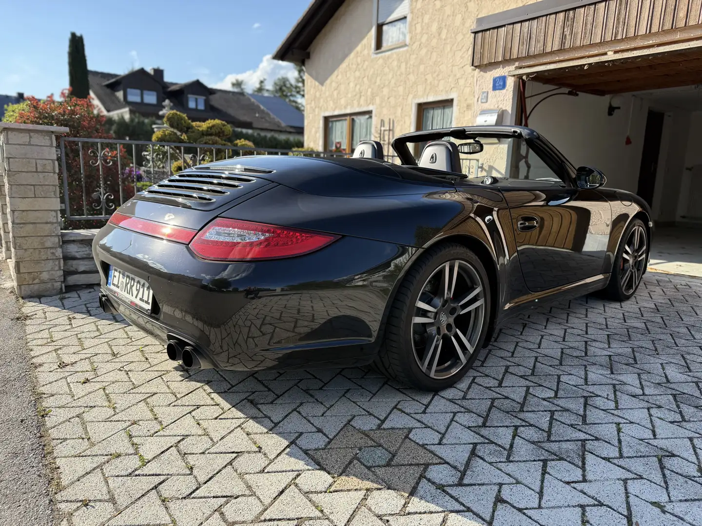 Porsche 997 911 Carrera 4S Cabriolet PDK Black - 2